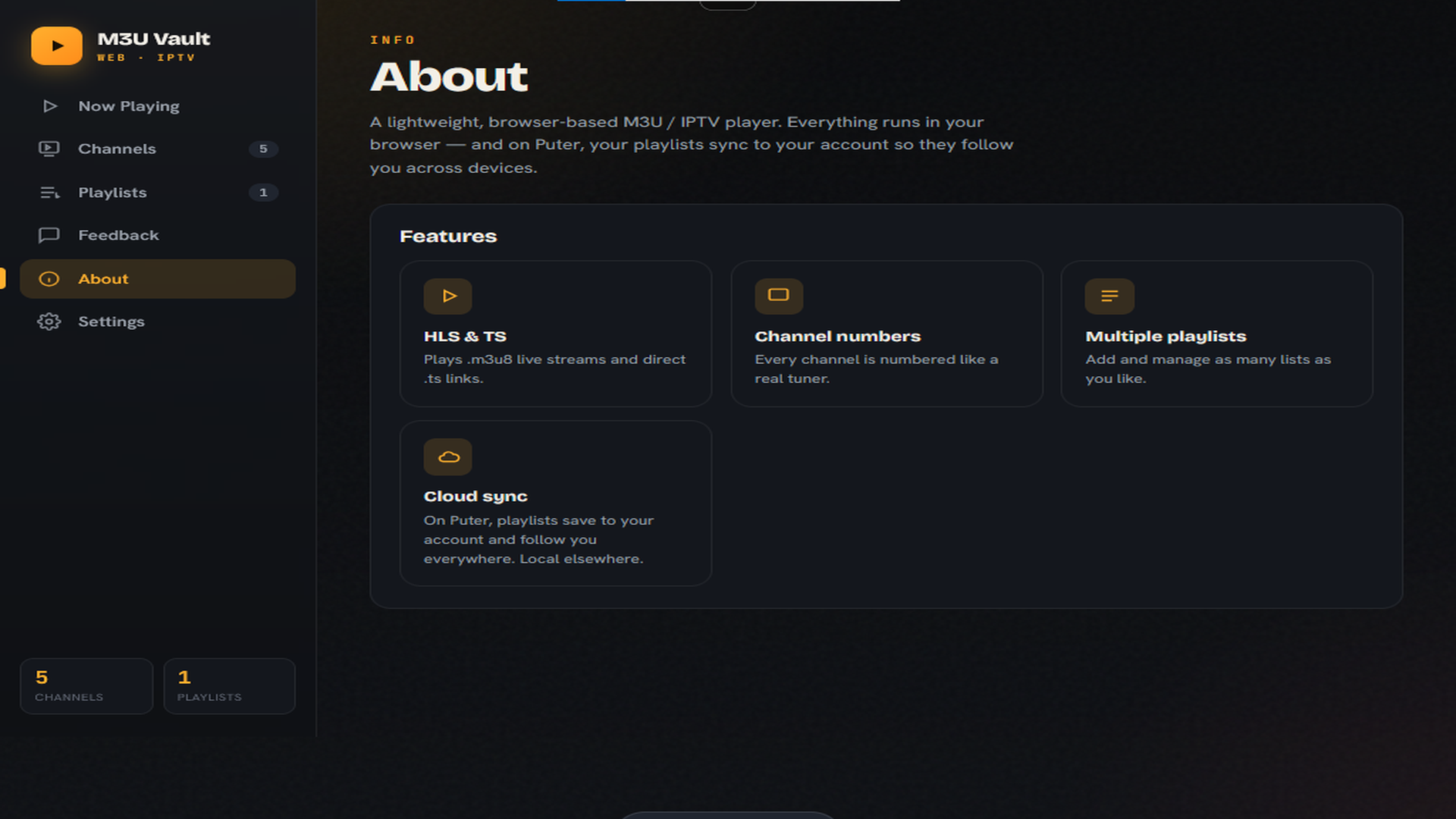 M3U Vault preview 5